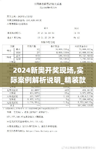 2024新奧開(kāi)獎(jiǎng)現(xiàn)場(chǎng),實(shí)際案例解析說(shuō)明_精裝款1.506
