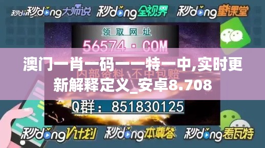 澳門一肖一碼一一特一中,實(shí)時更新解釋定義_安卓8.708