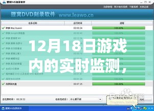 游戲內(nèi)實時監(jiān)測技術解析，以三大要點探討游戲運行的關鍵要素（以12月18日為例）