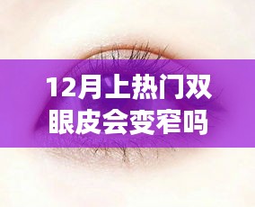 雙眼皮時尚與心靈之旅，十二月雙眼皮下的寧靜與美景不變窄的魅力