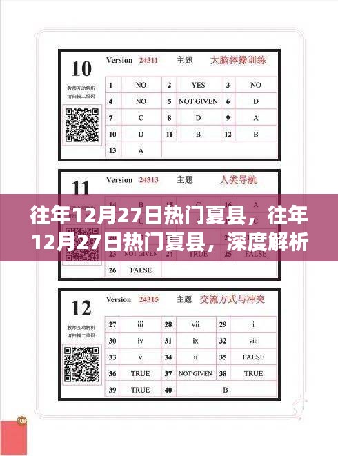 深度解析與全方位體驗(yàn)，夏縣12月27日的熱鬧風(fēng)情