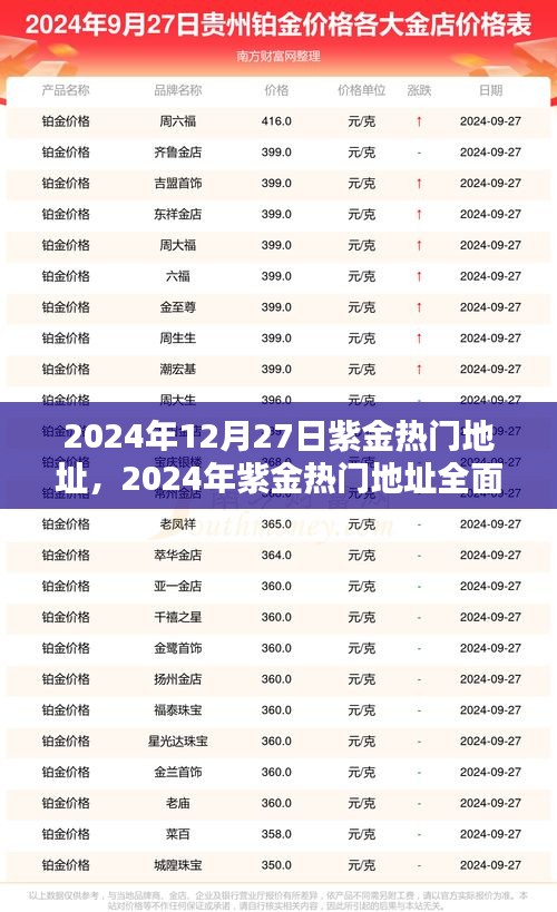 2024年紫金熱門(mén)地址全面評(píng)測(cè)，特性、體驗(yàn)、對(duì)比及用戶群體深度解析