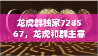 龍虎群獨家728567，龍虎和群主靠什么賺錢 