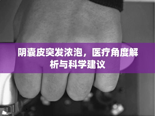 陰囊皮突發(fā)濃泡，醫(yī)療角度解析與科學(xué)建議