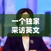 一個(gè)獨(dú)家采訪英文，獨(dú)家專訪英語怎么說 