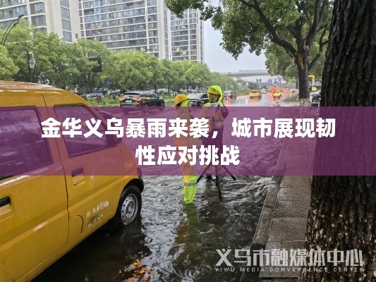 金華義烏暴雨來襲，城市展現(xiàn)韌性應(yīng)對挑戰(zhàn)