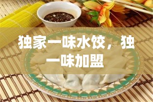 獨(dú)家一味水餃，獨(dú)一味加盟 
