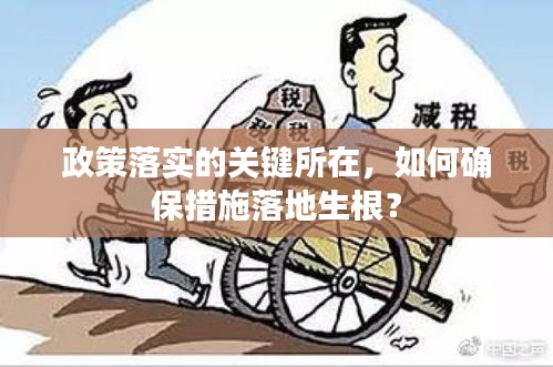 政策落實(shí)的關(guān)鍵所在，如何確保措施落地生根？