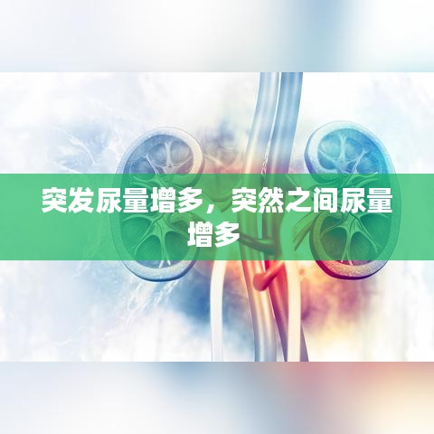 突發(fā)尿量增多，突然之間尿量增多 