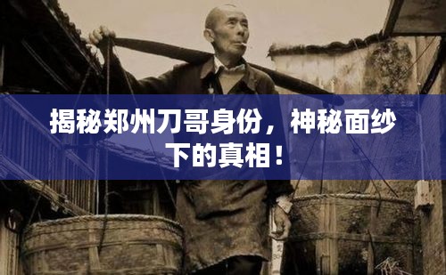 揭秘鄭州刀哥身份，神秘面紗下的真相！