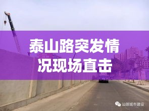 泰山路突發(fā)情況現(xiàn)場直擊