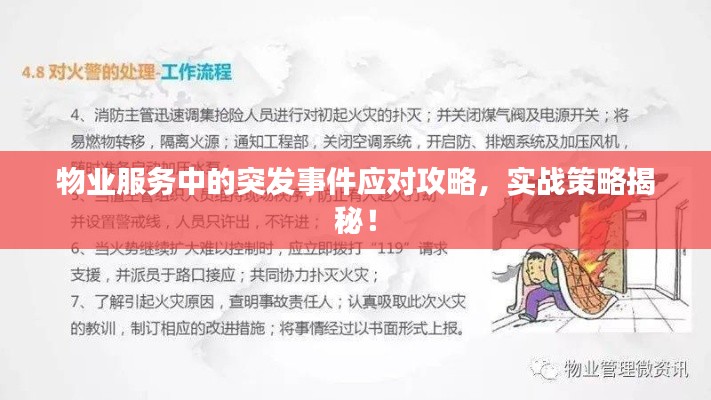 物業(yè)服務(wù)中的突發(fā)事件應(yīng)對(duì)攻略，實(shí)戰(zhàn)策略揭秘！