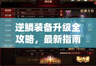 逆鱗裝備升級(jí)全攻略，最新指南助你輕松提升戰(zhàn)力！