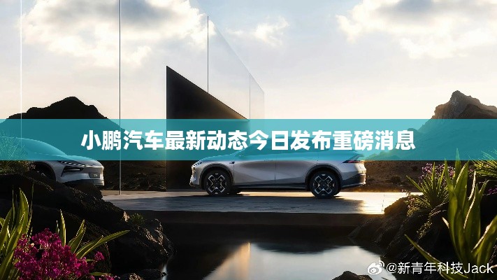 小鵬汽車最新動態(tài)今日發(fā)布重磅消息