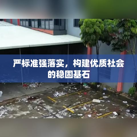 嚴標準強落實，構(gòu)建優(yōu)質(zhì)社會的穩(wěn)固基石