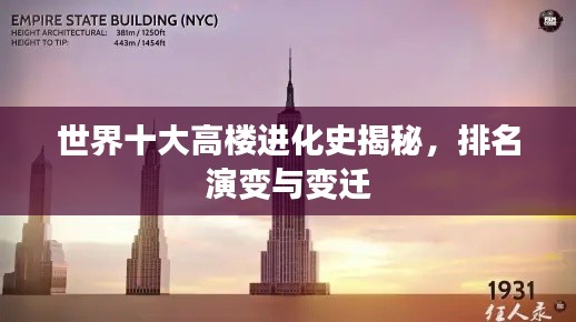 世界十大高樓進(jìn)化史揭秘，排名演變與變遷