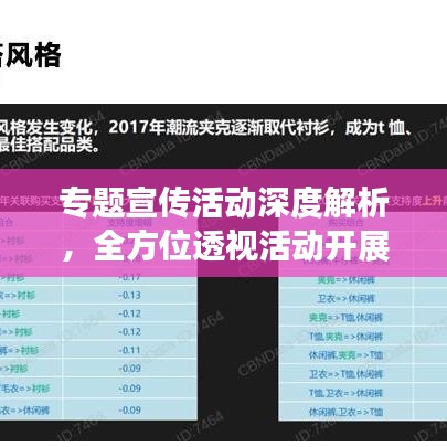 專題宣傳活動深度解析，全方位透視活動開展情況
