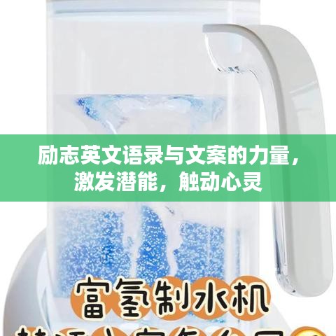 勵志英文語錄與文案的力量，激發(fā)潛能，觸動心靈