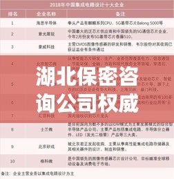 湖北保密咨詢公司權(quán)威排名榜單揭曉！