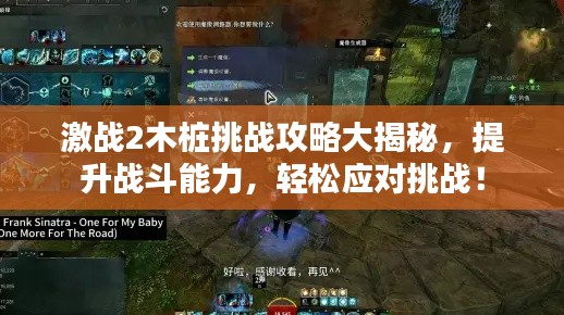 激戰(zhàn)2木樁挑戰(zhàn)攻略大揭秘，提升戰(zhàn)斗能力，輕松應(yīng)對挑戰(zhàn)！
