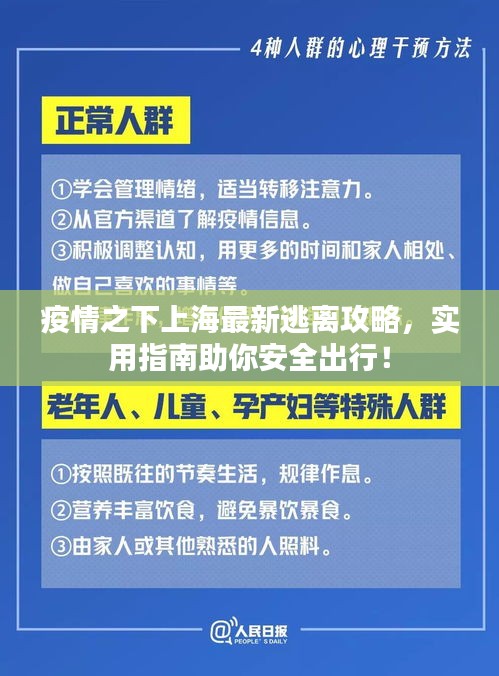 疫情之下上海最新逃離攻略，實用指南助你安全出行！