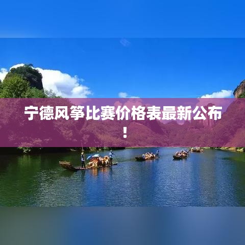 寧德風(fēng)箏比賽價(jià)格表最新公布！