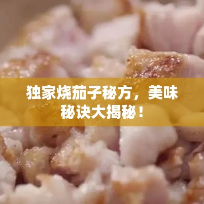獨家燒茄子秘方，美味秘訣大揭秘！