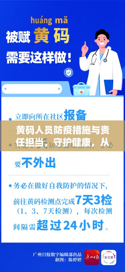 黃碼人員防疫措施與責(zé)任擔(dān)當(dāng)，守護(hù)健康，從我做起