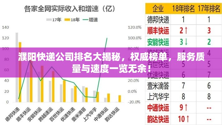 濮陽(yáng)快遞公司排名大揭秘，權(quán)威榜單，服務(wù)質(zhì)量與速度一覽無(wú)余！