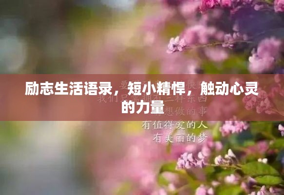 勵(lì)志生活語錄，短小精悍，觸動(dòng)心靈的力量